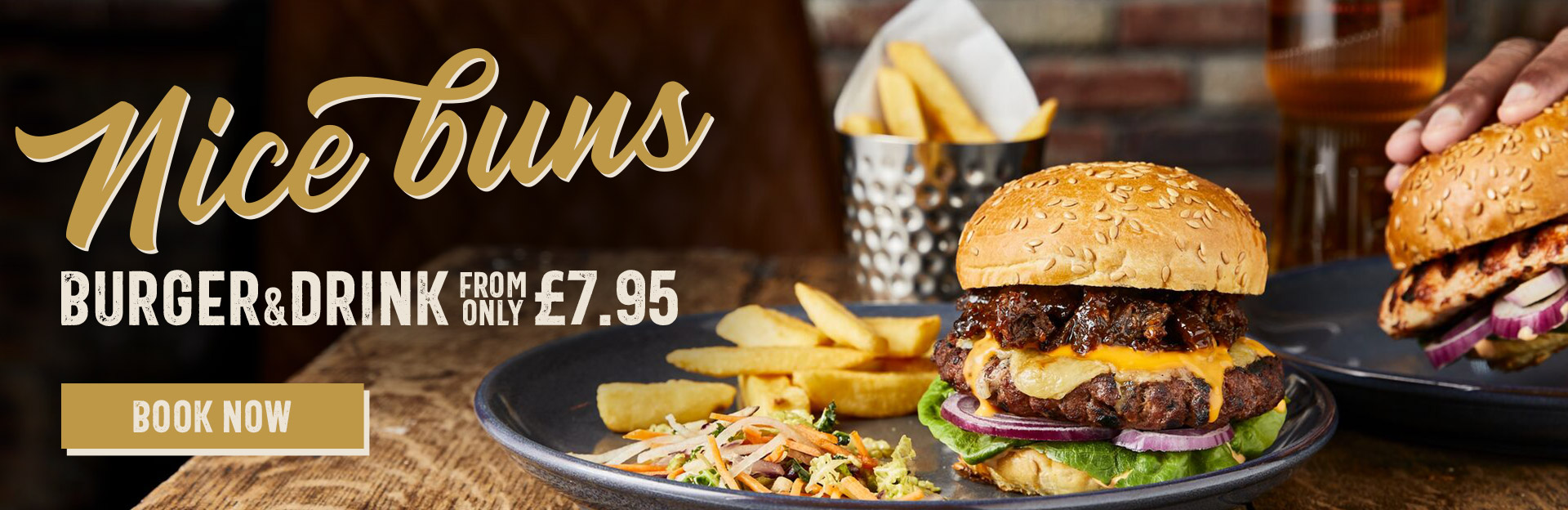 Burger & Drink at The Gardeners Arms
